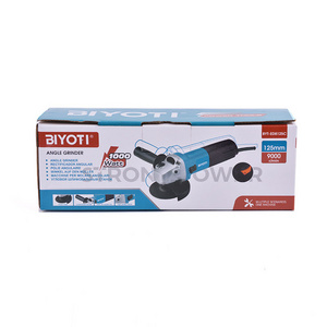 2022 High Quality BIYOTI 100/125 mm Heavy Duty Grinding Tool Machine Set Electric Angle Grinder