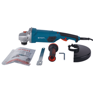 BIYOTI  Corded Portable Wood Steel Metal Surface Cutting Machine Speed adjustable Electric Angle Grinder Machine