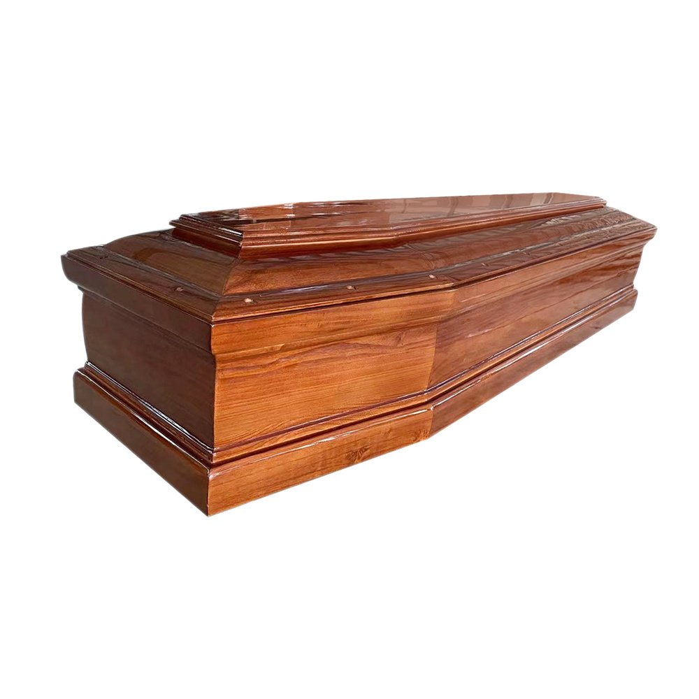 European Style Funeral Wood Coffin&Casket urns for human ashes adult