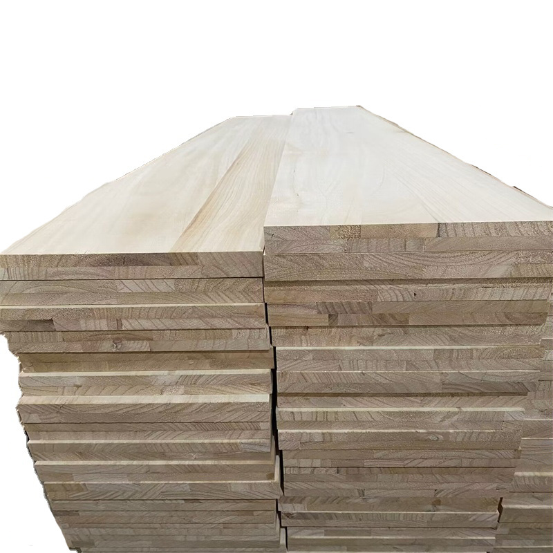 Hot Sale Solid Paulownia Finger Joint Wood Boards Wholesale Paulownia Edge Glued Panels/Paulownia Wood Price