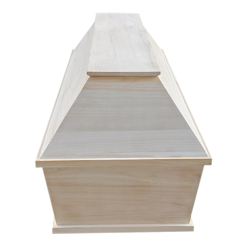 Caskets and Coffins Funeral Supplies/Solid Wooden Coffin/Paulownia Wood Coffin