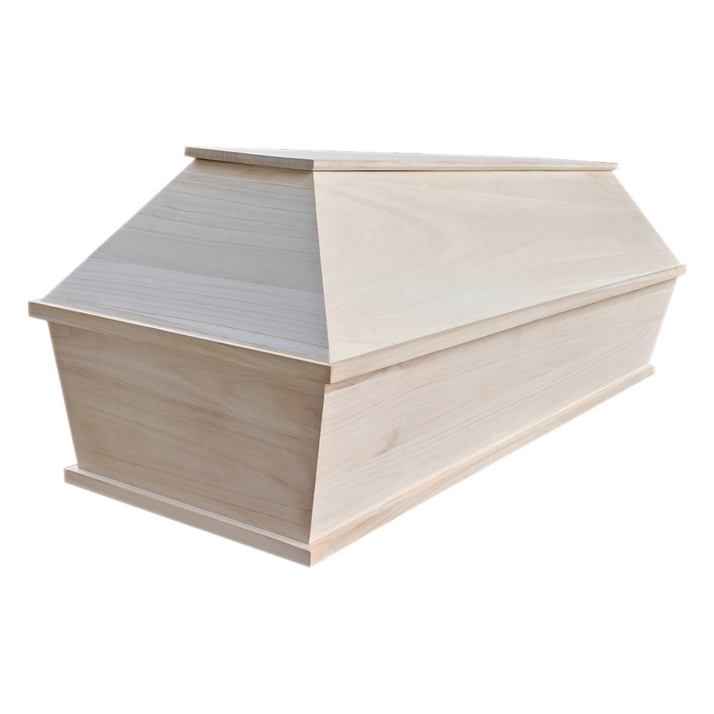 Caskets and Coffins Funeral Supplies/Solid Wooden Coffin/Paulownia Wood Coffin