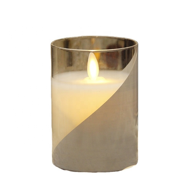 Pillar Real Wax Electric Tea Light Battery-Operated Flameless LED Candles with Remote Control Velas LED Candle