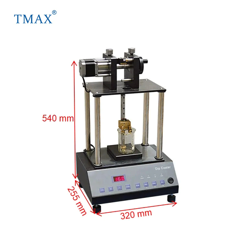 Lab EXW Price Desktop Dip Coater Coating Machine with 0 to 200mm Variable Travel Distance