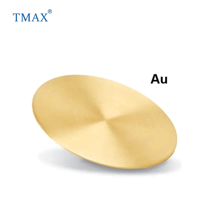 TMAX brand 99.99 % High Purity Gold (Au) Target for Magnetron Sputtering Coating