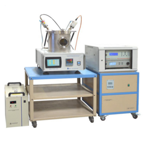 High Vacuum Magnetron Plasma Sputtering Coater with 2 Inch DC/RF Dual-Head