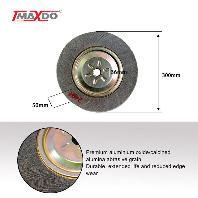 Emery Cloth Wheel For Metal Buffing Flap Wheel Stainless Steel Pipe Polishing Wheels