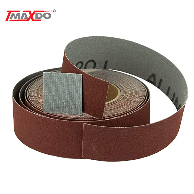 1000 grit Customized Aluminium Oxide Emery Cloth Sanding Paper Abrasive Roll