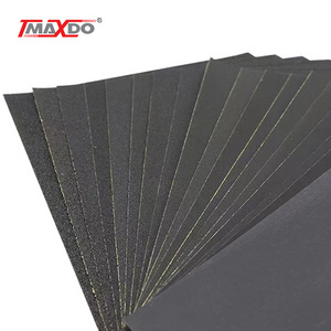 MAXDO Auto Abrasive Sand Paper Sheets Wet and Dry Glass Silicon Carbide Alumina Oxide Emery Cloth Water Sand Paper