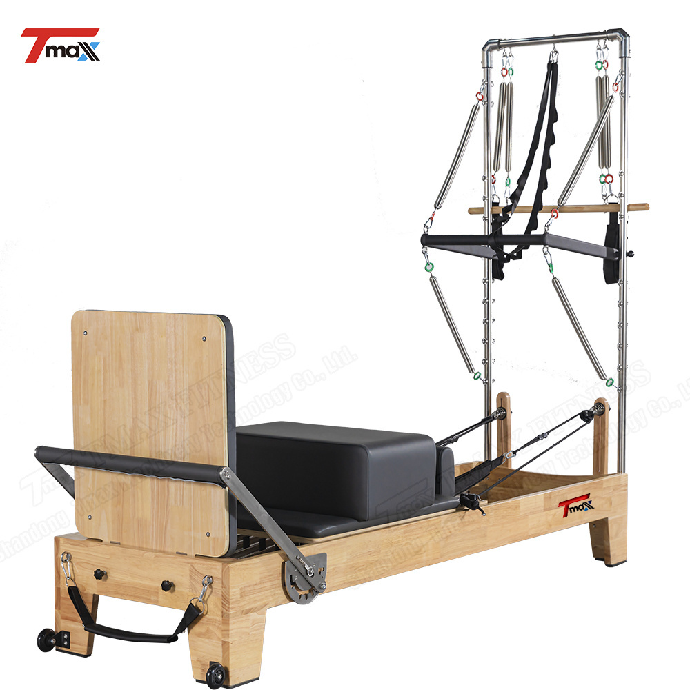 TMAX Pilates cardio gym fitness  yoga equipment body fitness half tower trapeze half trapeze reformer core bed pilates tower