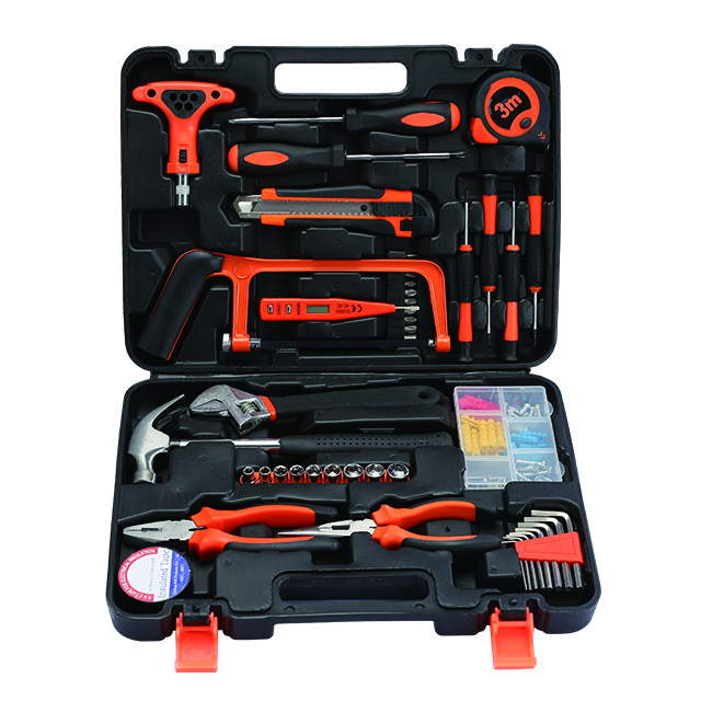 Professional Combination Hardware Toolbox Multi Function Garden Handwork Household Repair Maintain Electrician Tool Set Kit