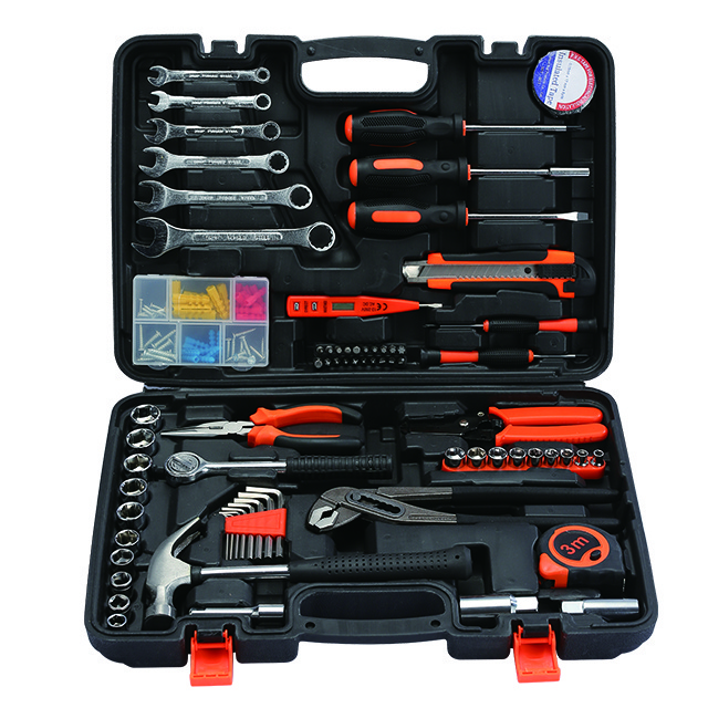 Professional Combination Hardware Toolbox Multi Function Garden Handwork Household Repair Maintain Electrician Tool Set Kit