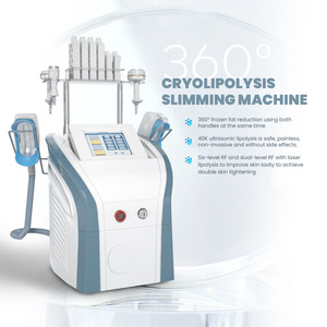 wholesale Portable Thermal Freezing + EMS Slimming Cryo Therapy Machine 360 cryo t shock machine fat freezing slimming machine