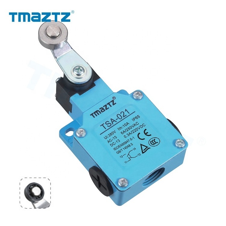 TMAZTZ TSA-021 TuV marked small roller lever actuator Limit switch/ XCKM/ 1NC+1NO