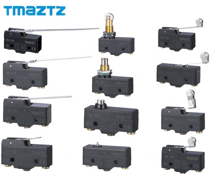 ABS plastic 15A/250VAC CE&RoHS limit & micro switch model Z-15GW21-B, Z-15GW22-B,Z-15GW2277-B/touch mouse micro switch