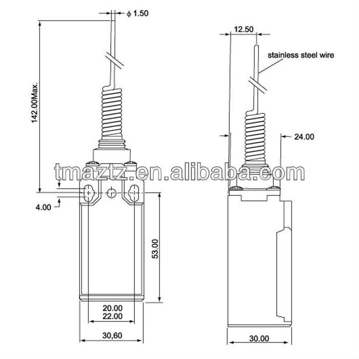 TMAZTZ Hot Selling TLS-161 Safety Interlock Incubator Cross Mini Door Micro Tuv Mark Limit Switch