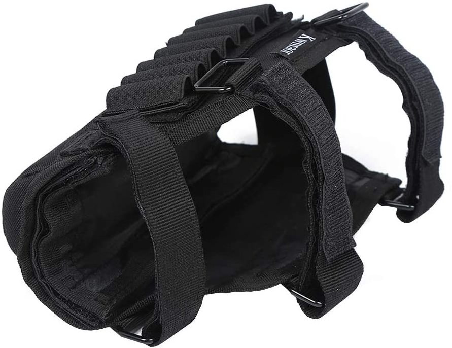 Hunting Shooting Tactical Cheek Rest Pad Ammo Pouch with 7 Shells Holder