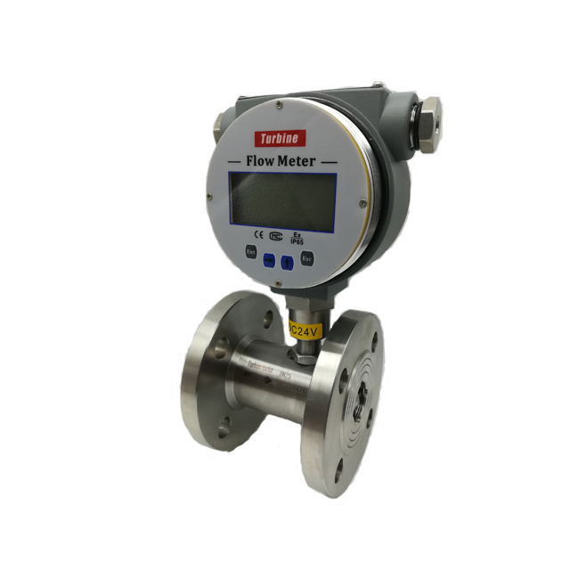 Taijia digital turbine water flow meter turbine gas flow meter