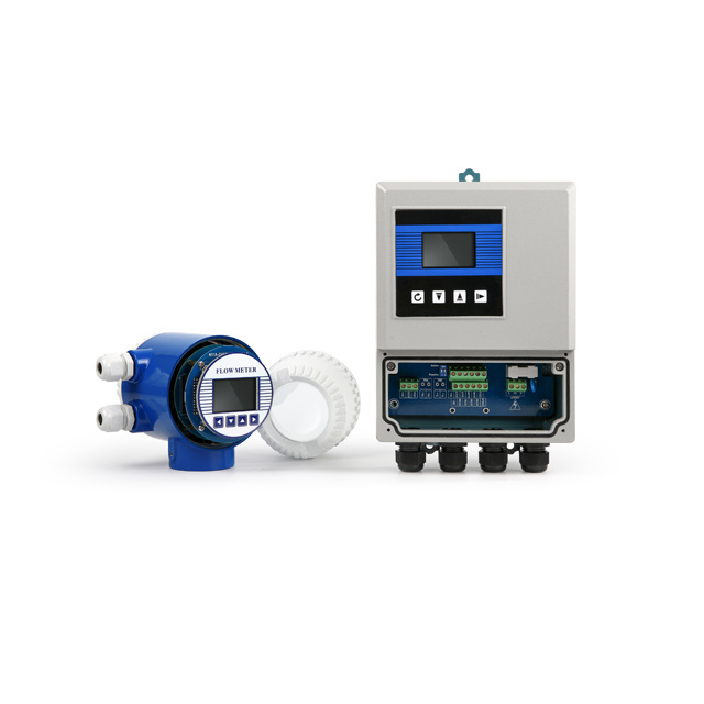 T-measurement magnetic flow meter transmitter split electromagnetic flowmeter sewage