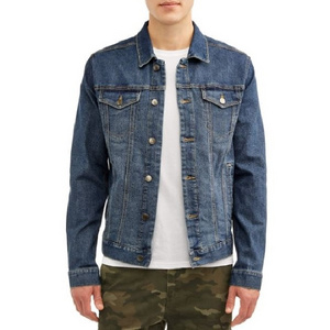 Factory Manufacturer Jacket Denim Men Wholesale Custom Design 2023 Fashion New Design Mens Jeans Denim Jacket Best Quality