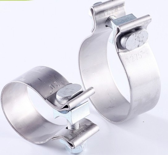 2.0 inch high pressure exhaust pipe hose clamps for fixing auto body