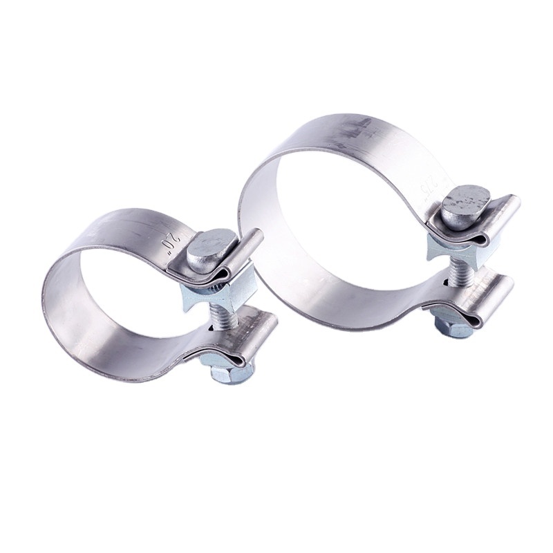 2.0 inch high pressure exhaust pipe hose clamps for fixing auto body