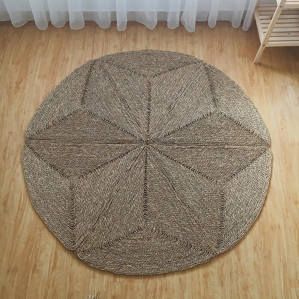 Nature sedge carpet for home decoration  made in Viet nam