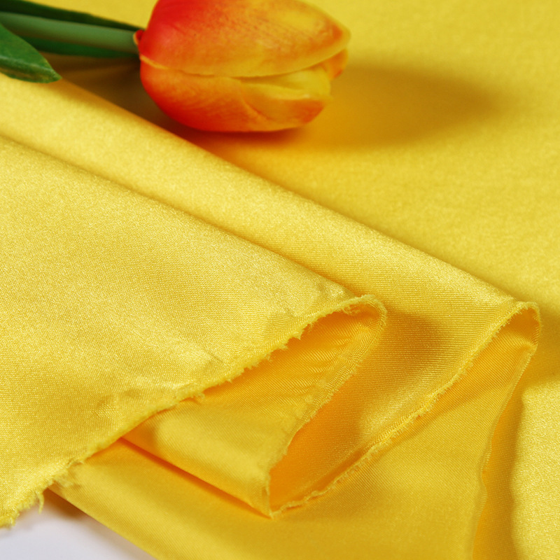 Discount Price Soft Waterproof Textile Silk 100 Polyester Satin Lining Fabric