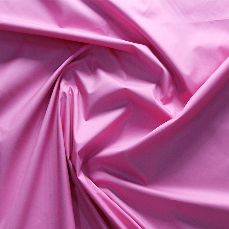 380T  400T 100% Plain Cired Polyester or Nylon Waterproof Taffeta Fabrics for Down jacket