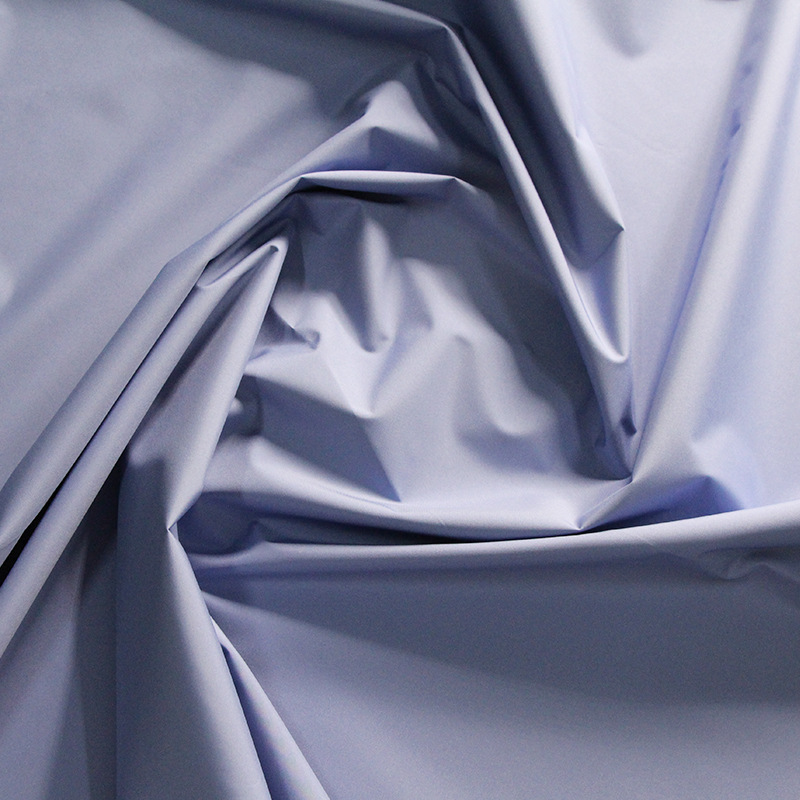 380T  400T 100% Plain Cired Polyester or Nylon Waterproof Taffeta Fabrics for Down jacket