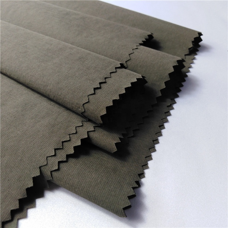 180gsm Black Woven stretch 92% nylon 8% Spandex climber pants fabric for mens pants