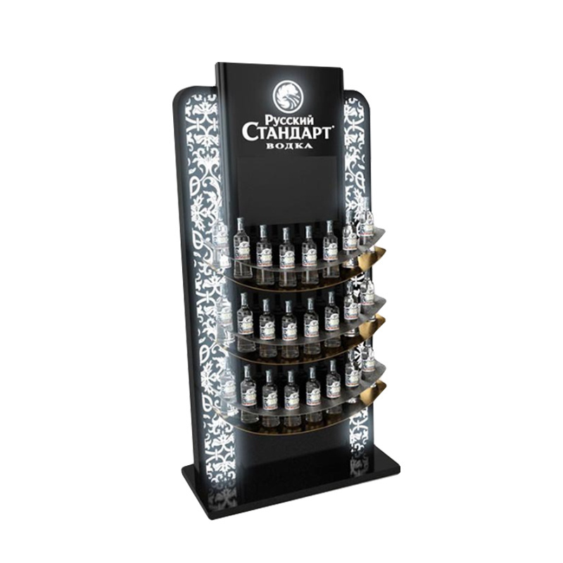 High Quality Custom Rack Product Retail Metal Cosmetic Makeup Display Stand