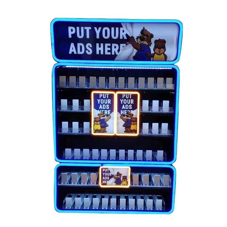 Custom POP Floor Other Retail Store Product Display Cabinet Unit Stands Candy Food Beverages Display Rack