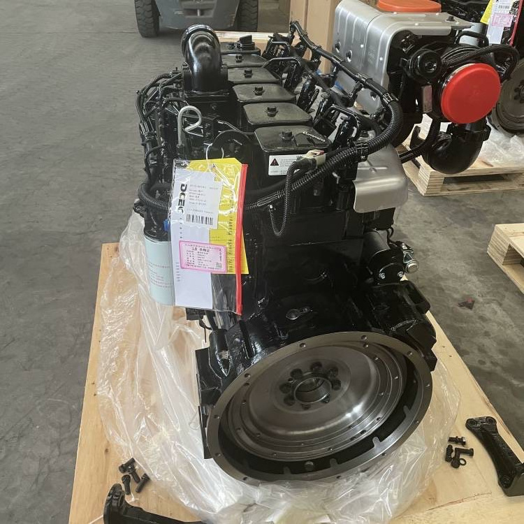 DCEC genuine engine assy QSB5.9 210hp construction excavator loader 6 Cylinder diesel engines