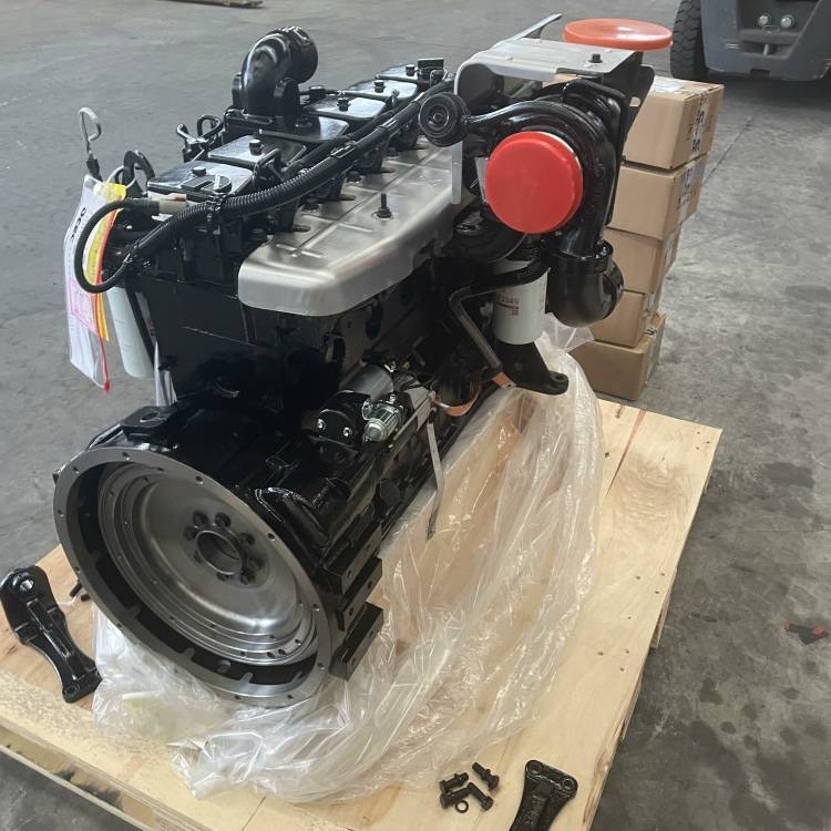 DCEC genuine engine assy QSB5.9 210hp construction excavator loader 6 Cylinder diesel engines