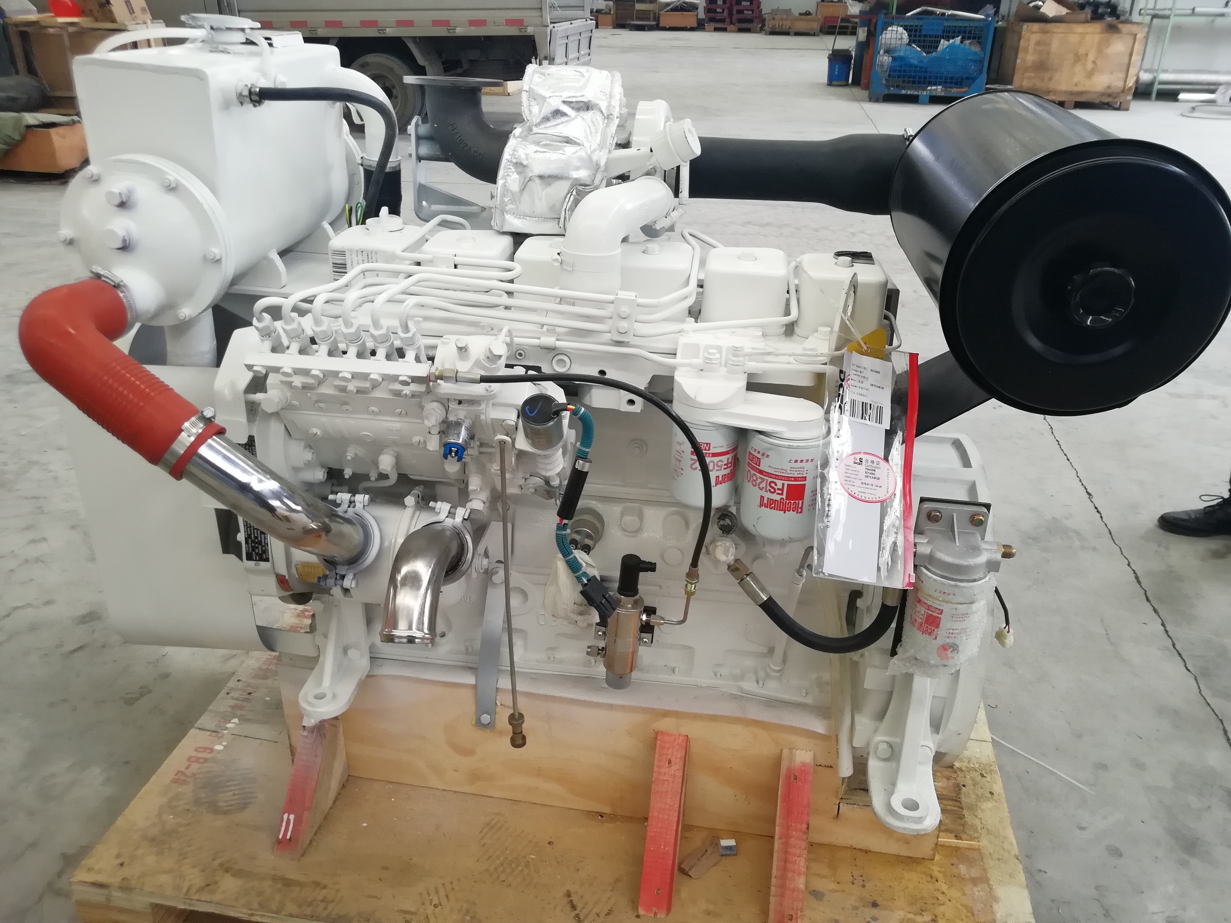 Dcec Diesel Marine Engine 6bt5.9-m120  90kw Turbocharged Main Power for Cummins Boat Engine