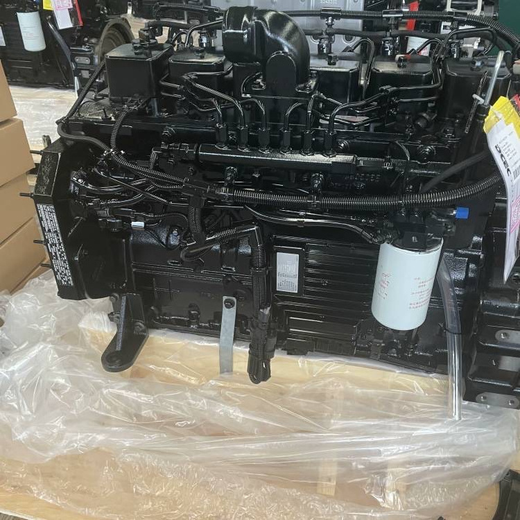 DCEC genuine engine assy QSB5.9 210hp construction excavator loader 6 Cylinder diesel engines