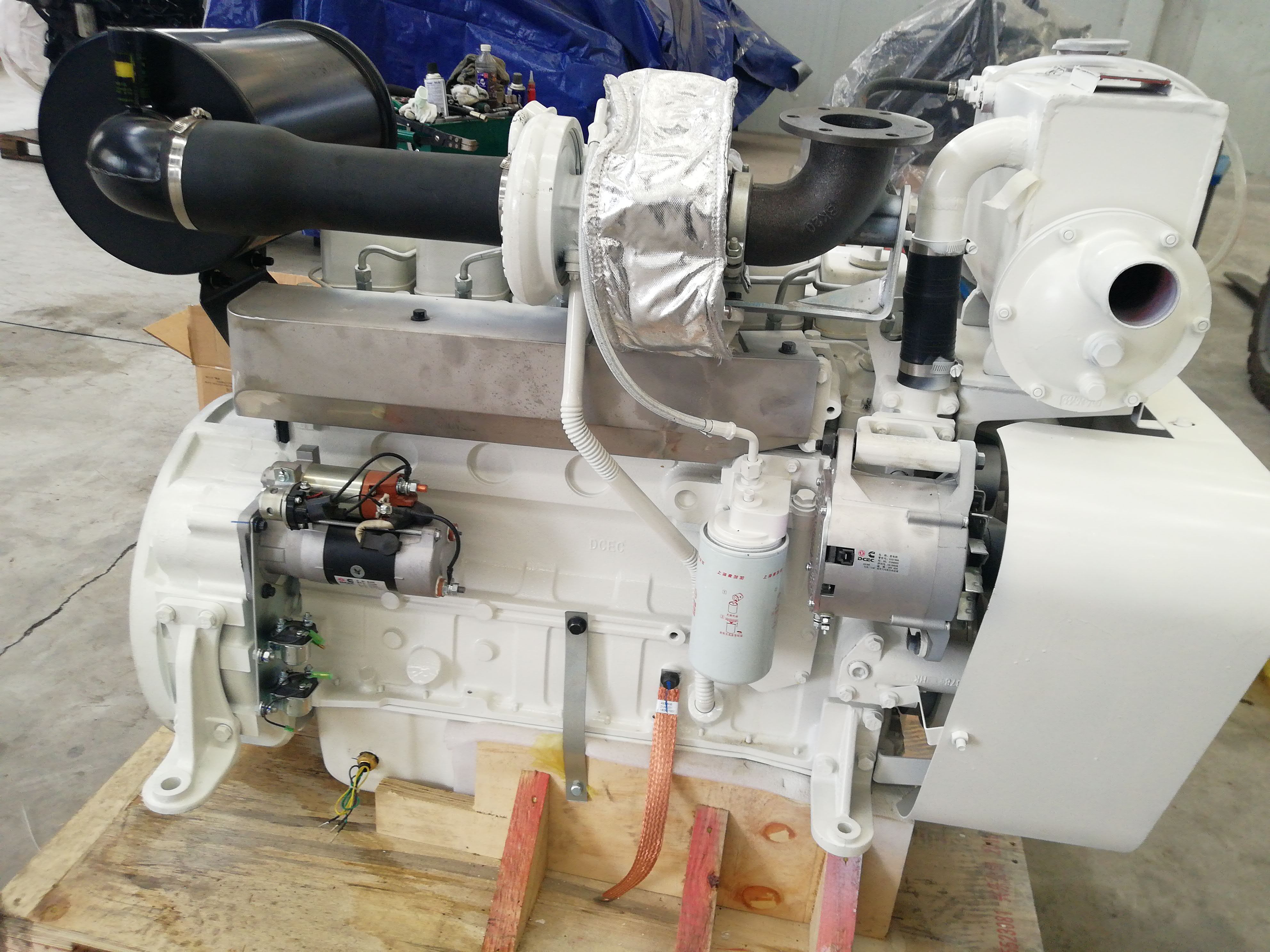 Dcec Diesel Marine Engine 6bt5.9-m120  90kw Turbocharged Main Power for Cummins Boat Engine