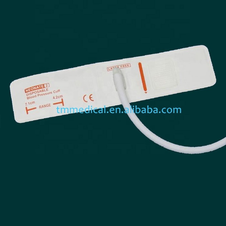 Disposable Adult Non-Invasive Single Nibp Arm Sphygmomanometer Blood Pressure Cuff With Bladder