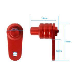 Motorcycle Brake Lever Parking Button Lock Switch