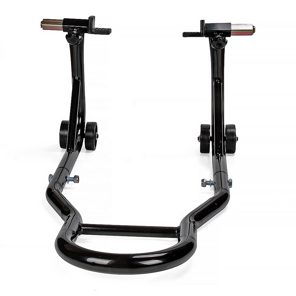 Motorcycle stand Adjustable Fork Spool Paddock Swing Arm Rear wheel Lift  motorcycle stand