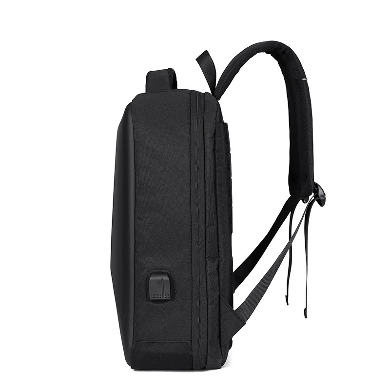 Anti-theft laptop backpack with USB charging port waterproof men hard shell travelling bags backpacks