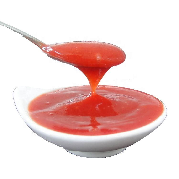 Production of wholesale OEM brand ketchup 340g bottles of ketchup for sale