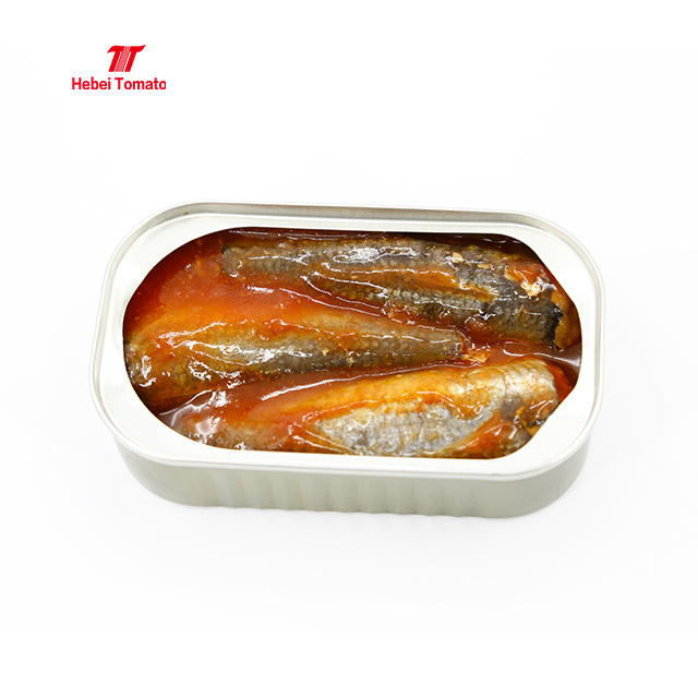 125g canned sardine fish in vegetable oil morocco sardines in tomato sauce