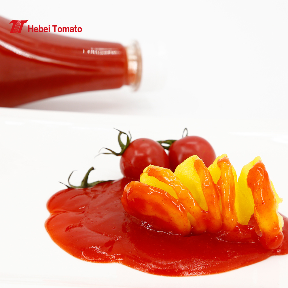 Food Additive Wholesale Bulk Squeeze Plastic Bottle Seasoning Ketchup Sauce Tomato Paste