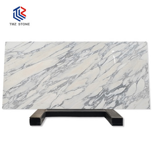 TMZ STONE ODM OEM marble console table modern Arabescato Italy white marble big slab for home