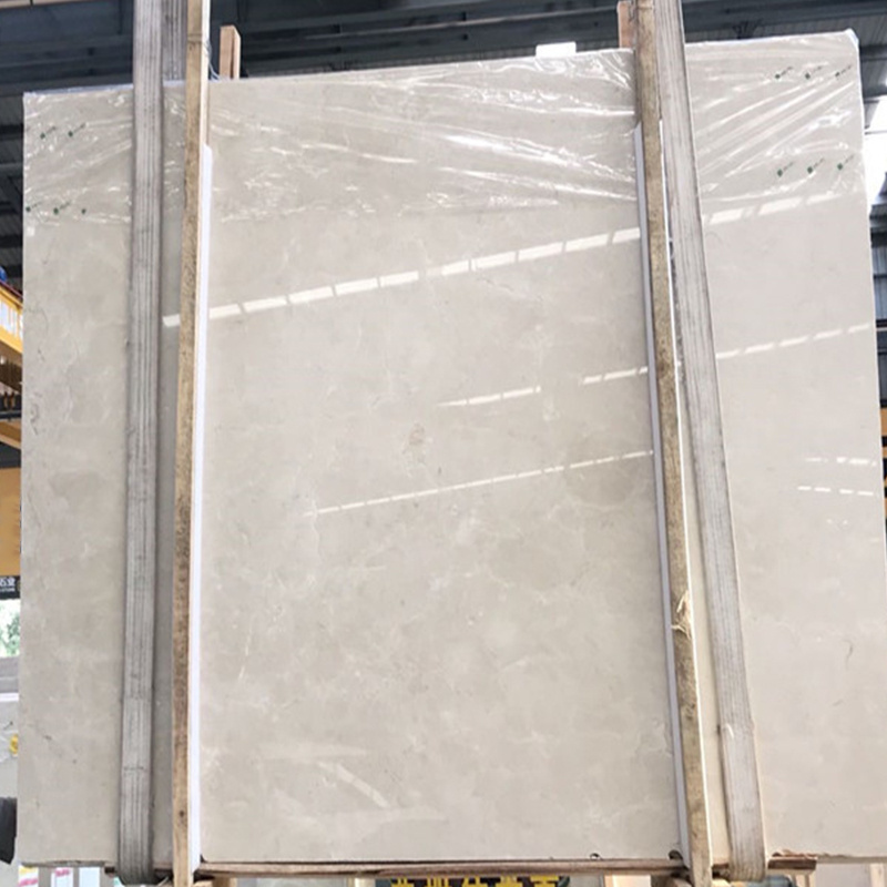 TMZ OEM/ODM Marmol Crema Marfil Marble Slab Beige Marble for Bathroom Wall or Living Room Floor