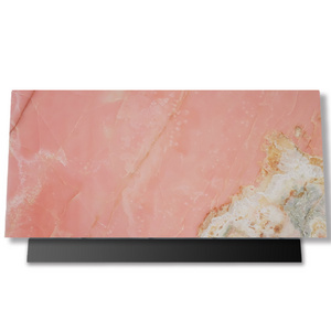 TMZ STONE ODM OEM pakistan decoration onyx marble onyx coffee table pink onyx big slab