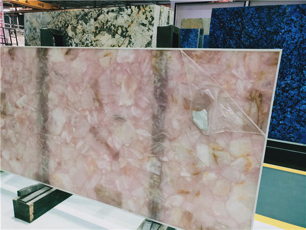 Factory Price Luxury Pink Onyx Marble Flooring Wall Tiles for Home Hotel Decoration