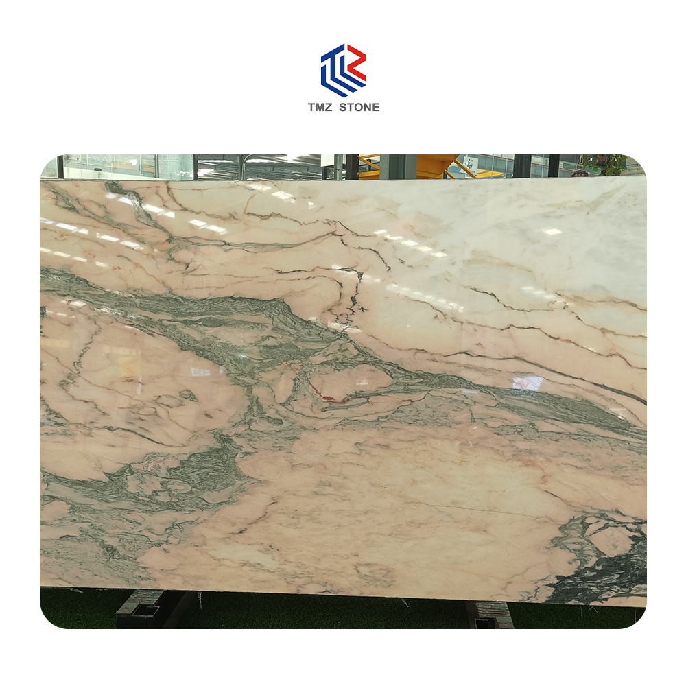 TMZ STONE ODM OEM Marmol Luxury and elegant Red Marble slabs For Background Wall And Countertop